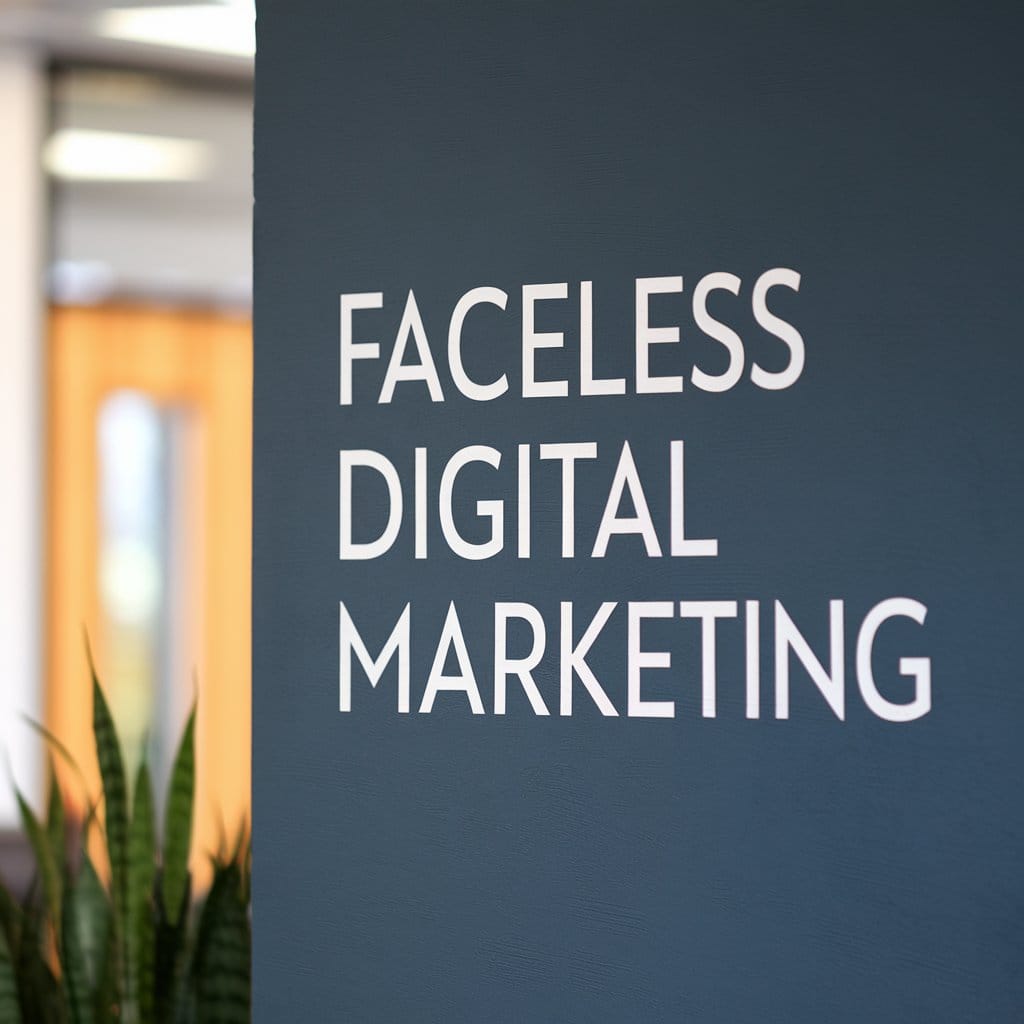 Faceless Digital Marketing